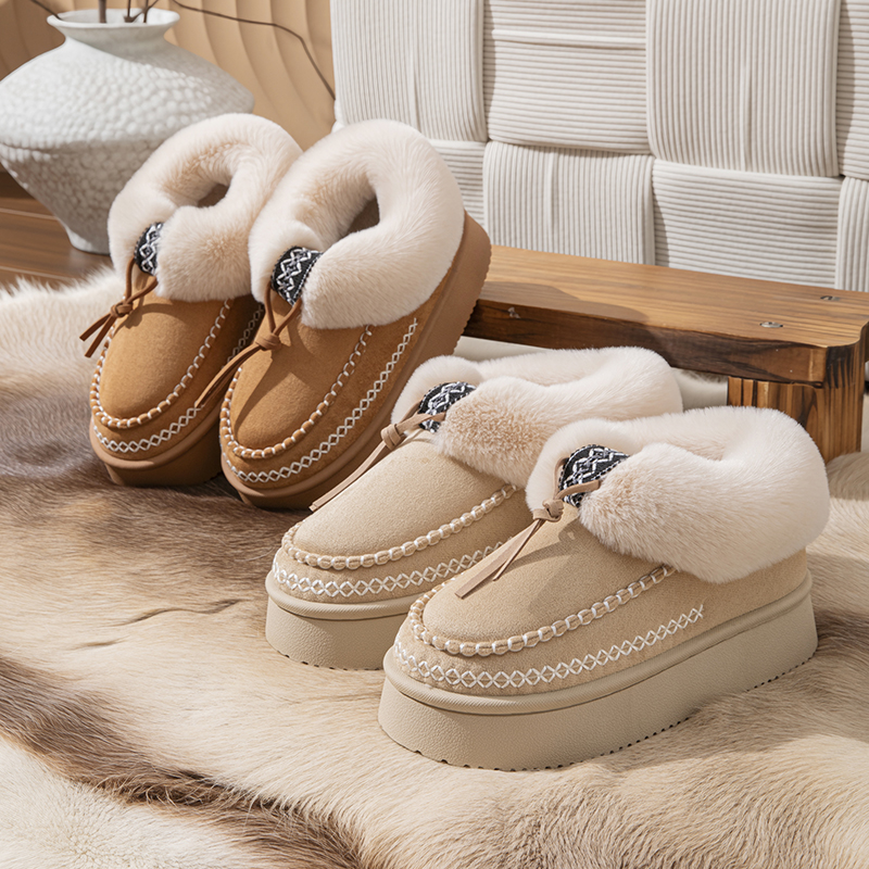 Fluffy Fur Slipper - Winter Fluffy Women's Slippers Casual Plush
