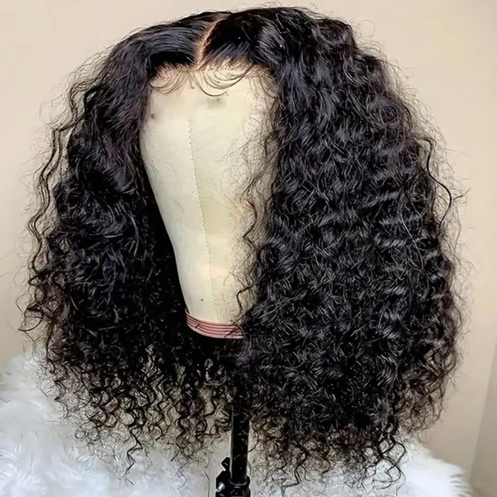 Women'S Shoes Bobs - Vietnamese 13x4 Curly Lace Front Wig