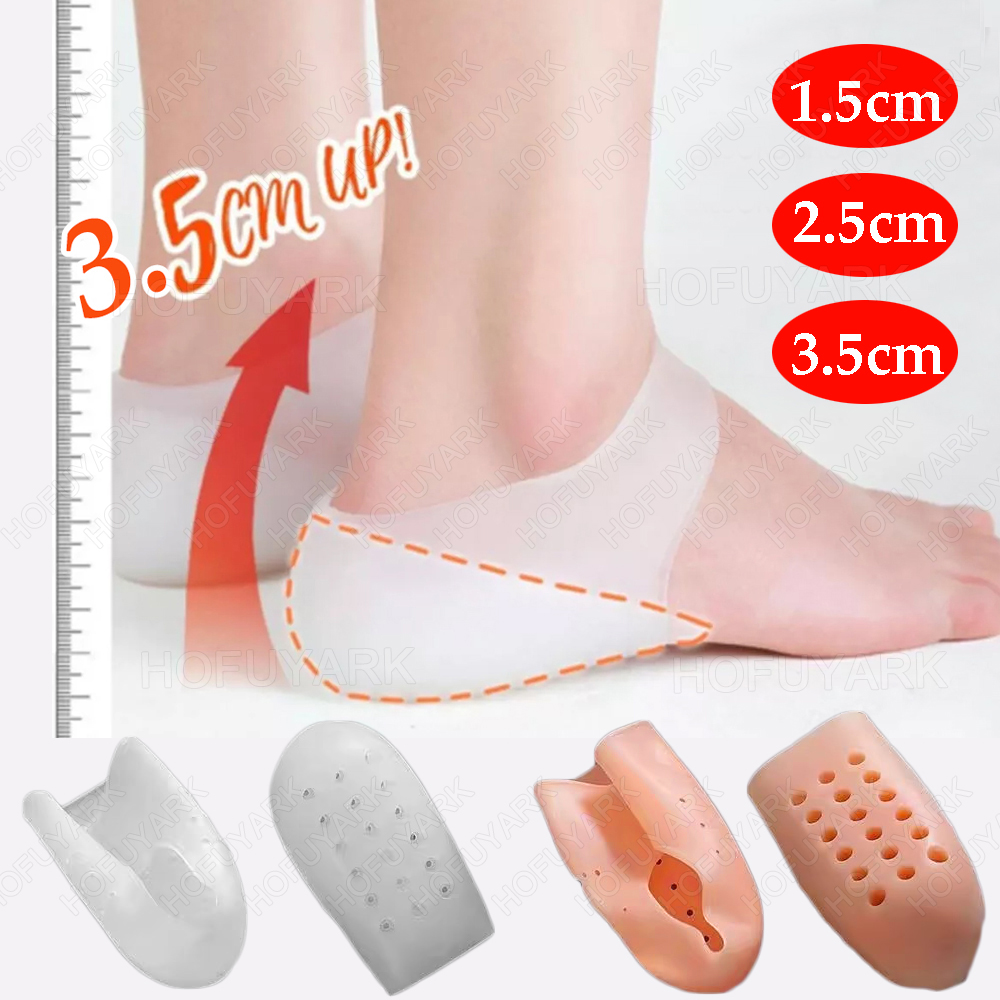 Women'S Shoes Plantar Fasciitis - Invisible Height Increase Insole Silicone Socks