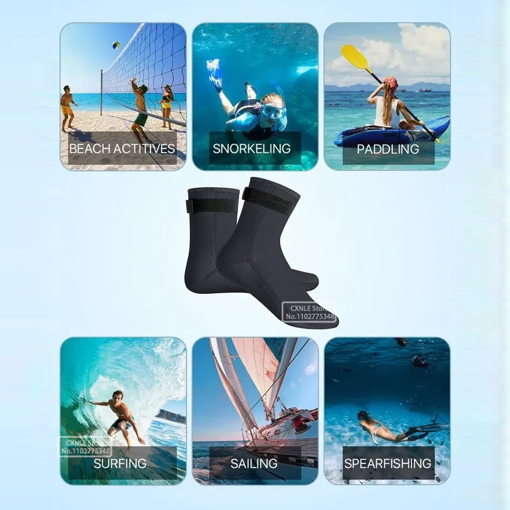 5mm Neoprene Diving Socks Wets - Women'S Shoes For Neuropathy recensie en prijs