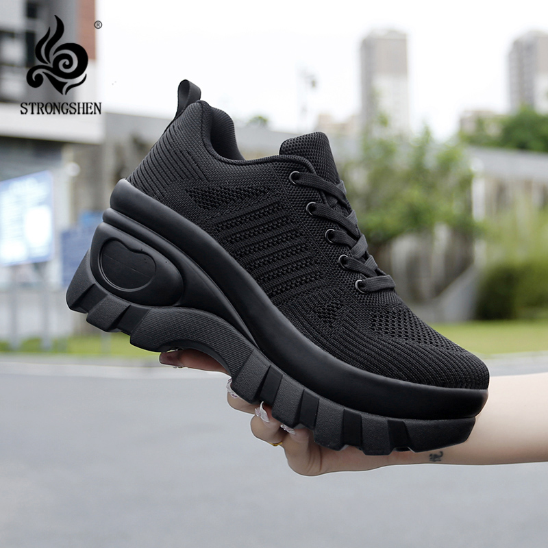 STRONGSHEN Women Platform Trai - Women Shoes Qc recensie en prijs