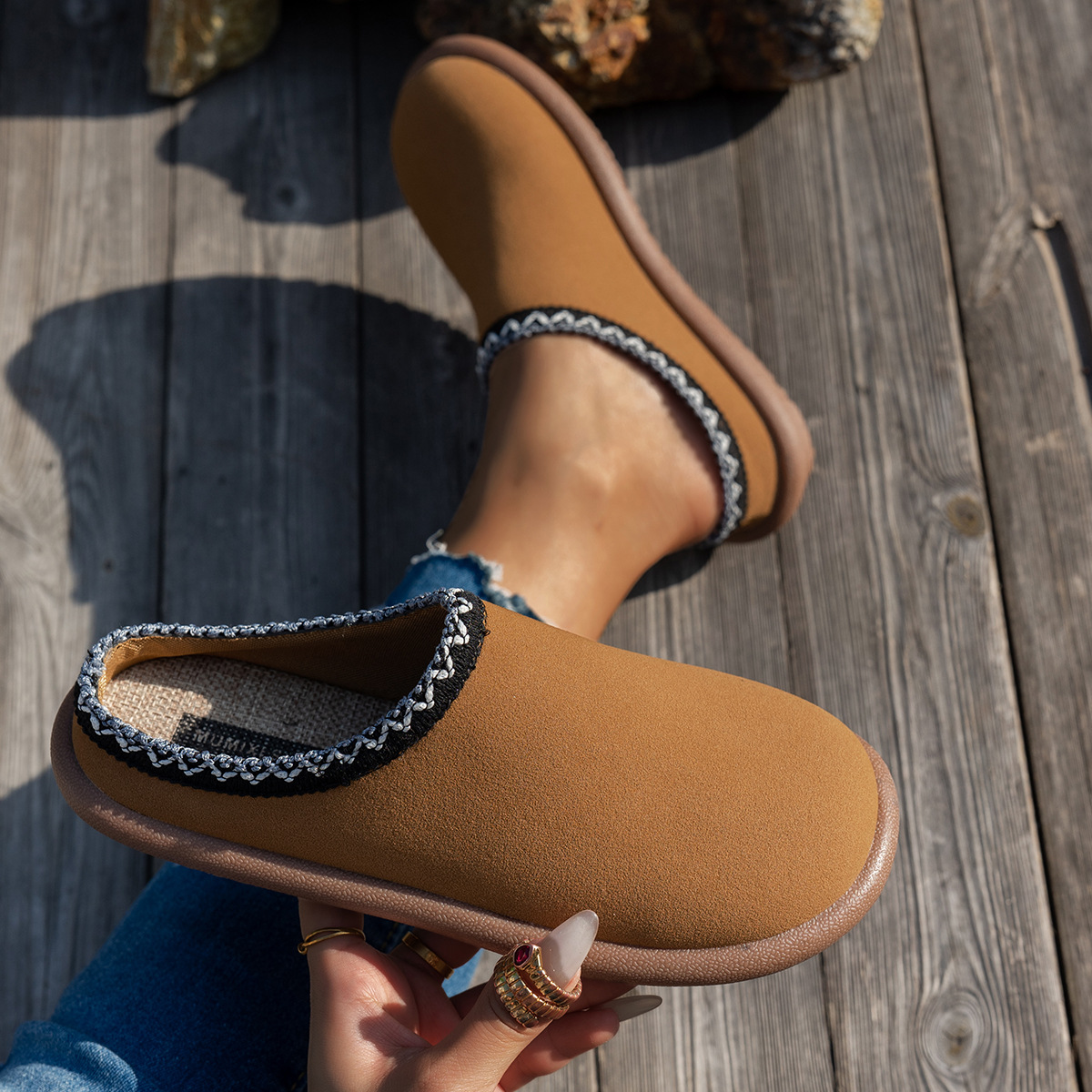Women's 2025 Embroidered Slipp - Women'S Shoes In Wide Width recensie en prijs