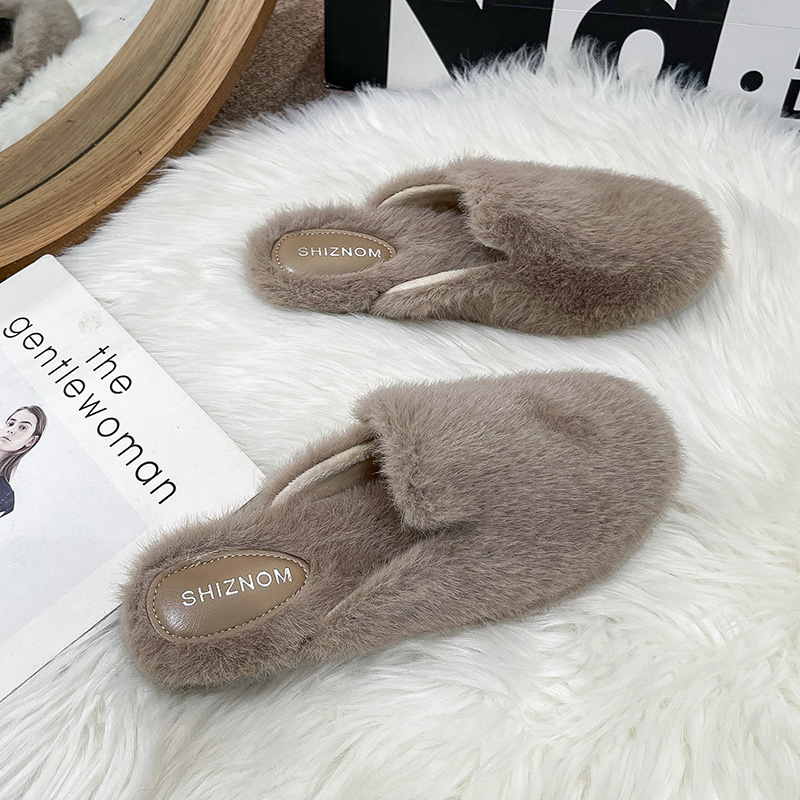 Round Toe Fluffy Fur Slipper W - Fluffy Fur Slipper recensie en prijs