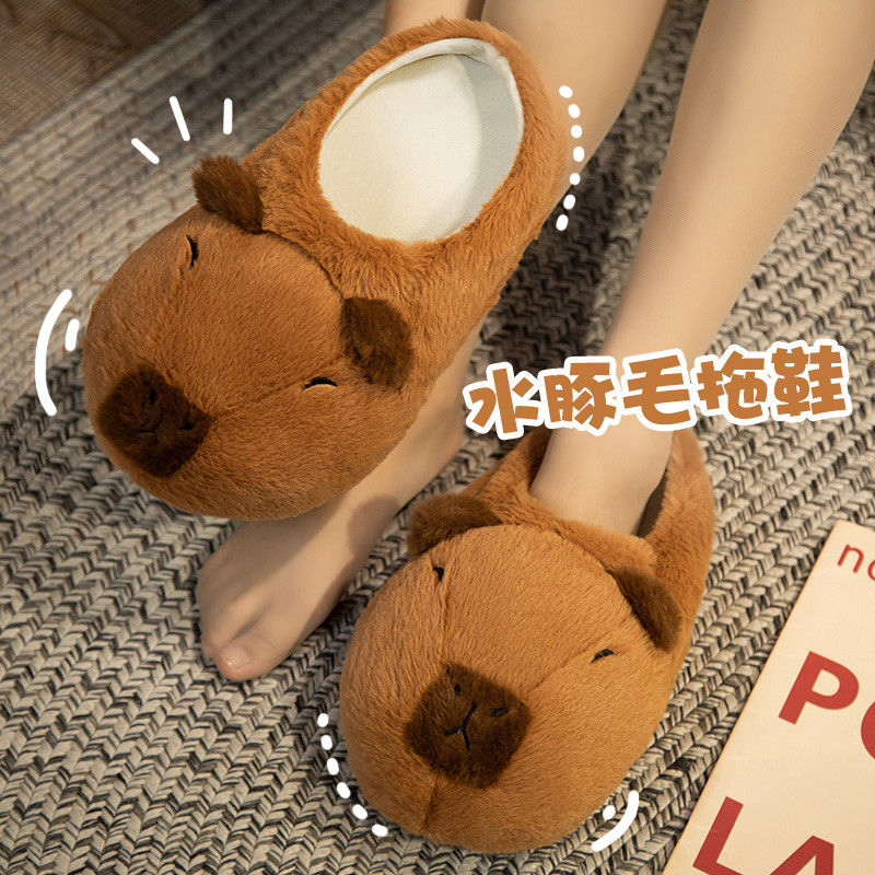 Novelty capybara slippers unis - Women Shoes Winter recensie en prijs