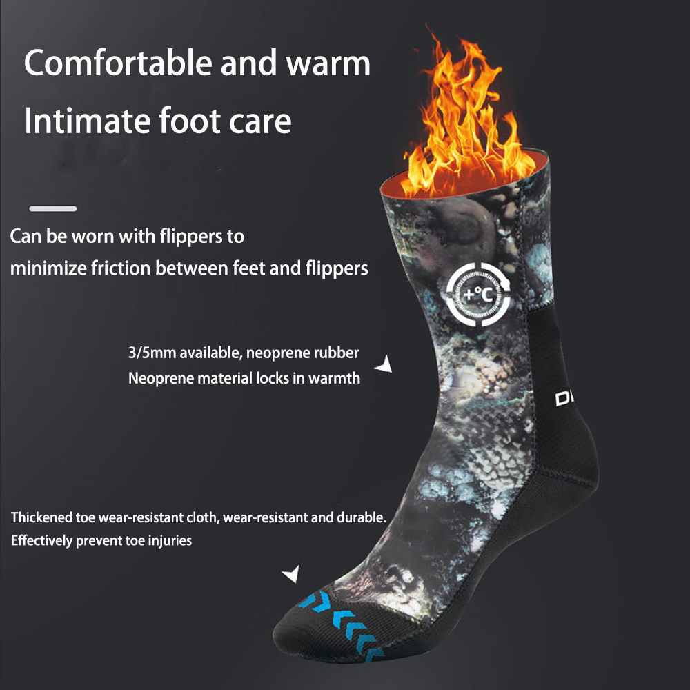 3/5/7mm Neoprene Camo Diving S - Women'S Shoes For Neuropathy recensie en prijs
