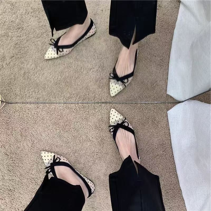 2026 Summer New Polka Dot Sing - Slingback Pumps Women recensie en prijs