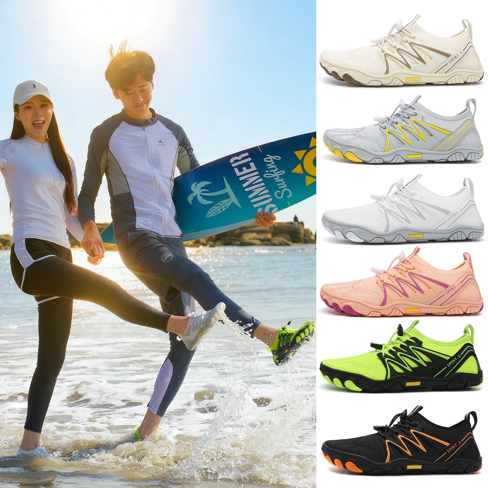 Unisex Water Shoes Men Women Q - Women'S Shoes Extra Wide recensie en prijs