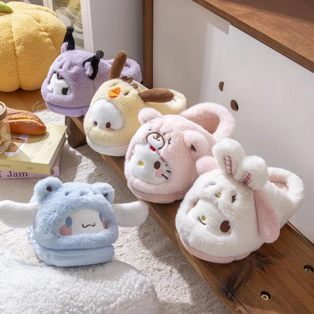 Anime Winter Plush Slippers Ku - Women Shoes Winter recensie en prijs