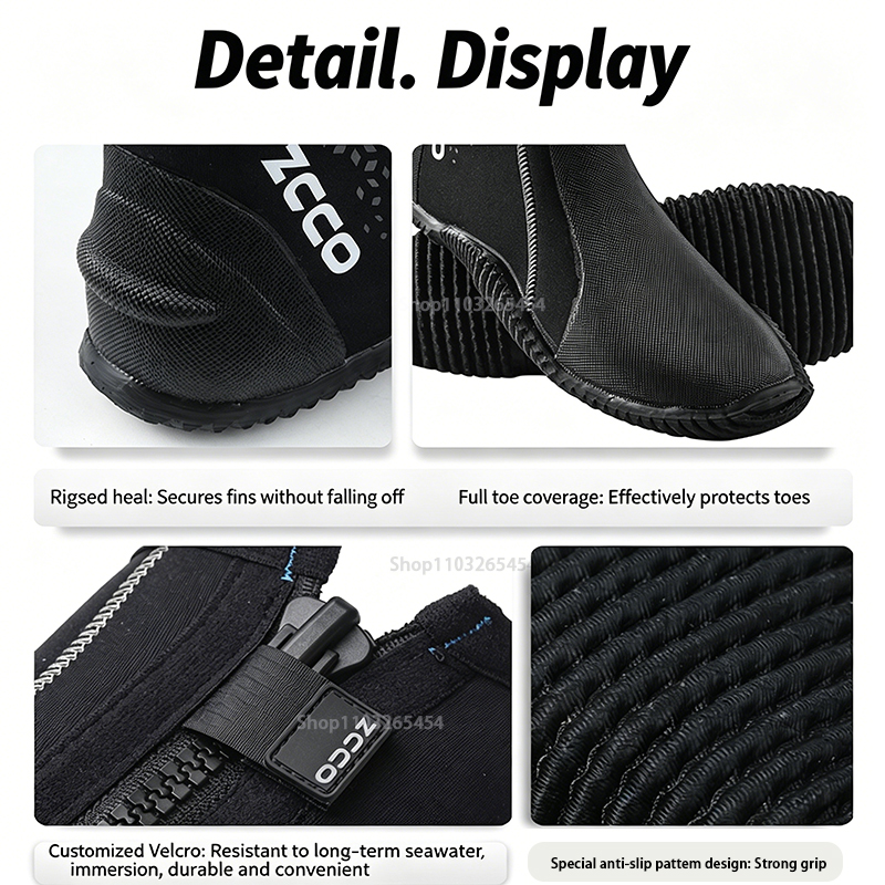 5MM Neoprene Diving Boots High - Women'S Shoes For Neuropathy recensie en prijs