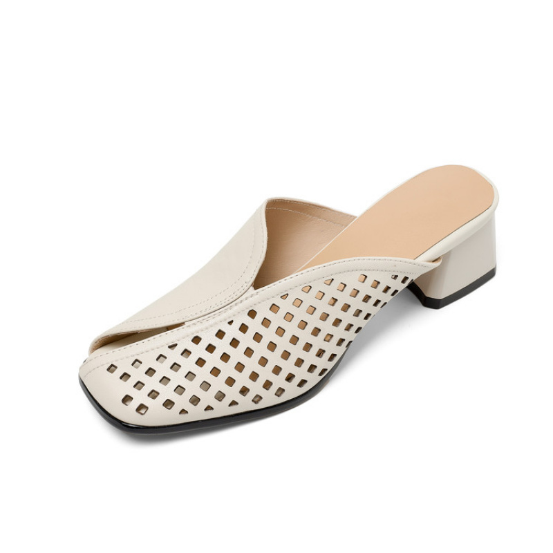 Heels Slippers  Thick Heel  Sl - Women'S Shoes In Wide Width recensie en prijs