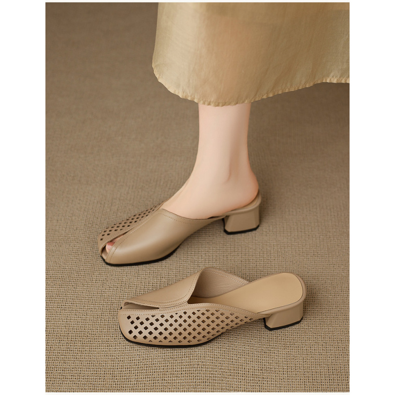 Heels Slippers  Thick Heel  Sl - Women'S Shoes In Wide Width recensie en prijs
