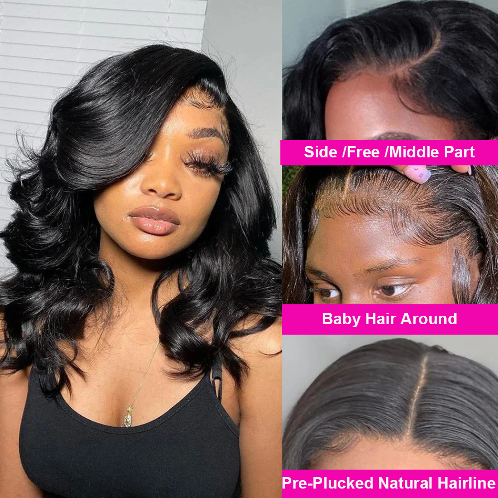 Short Bob Wig Body Wave 250% D - Women'S Shoes Bobs recensie en prijs