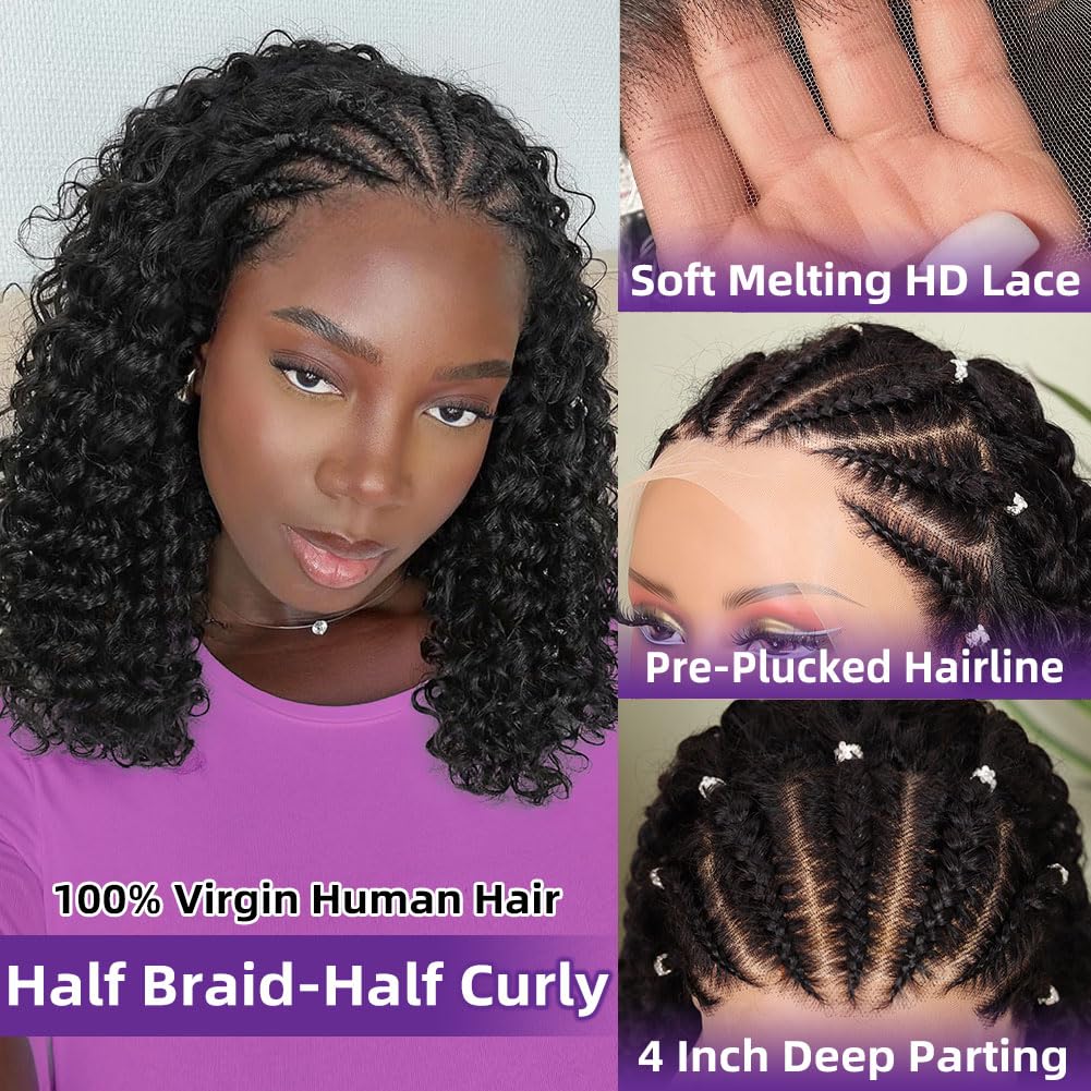 Cornrow Braid Bob Wig Deep Cur - Women'S Shoes Bobs recensie en prijs