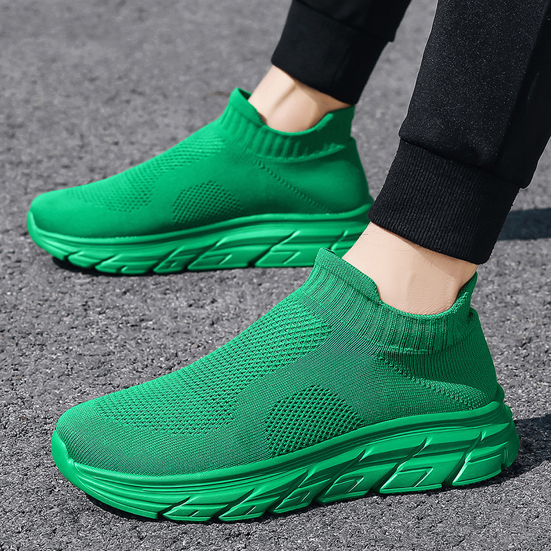 Fashion Green Men Sock Sneaker - Women Shoes Qc recensie en prijs
