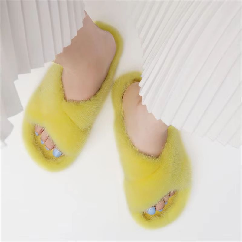 Mink Fur Slippers For Women Sh - Fluffy Fur Slipper recensie en prijs