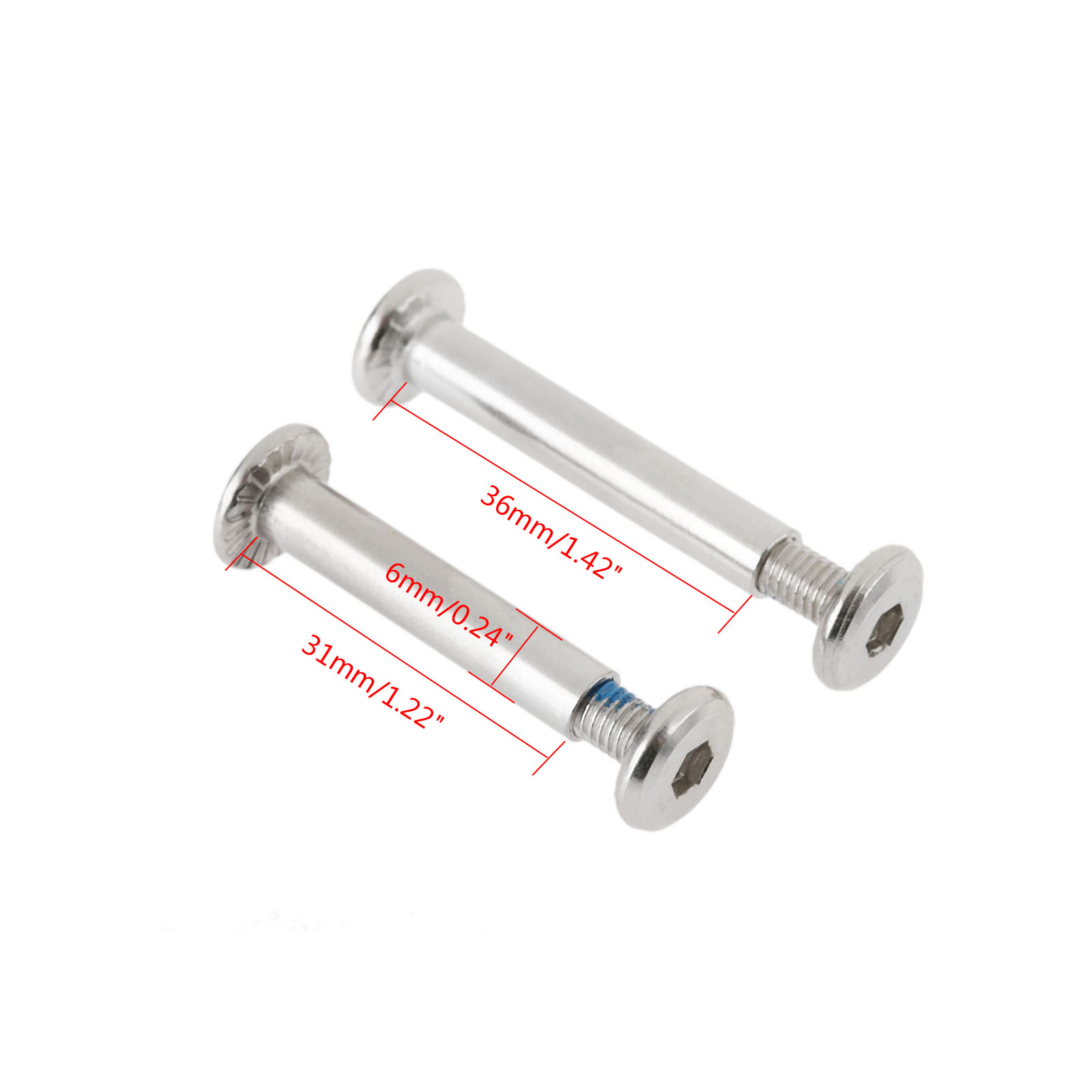 10Pcs Roller Skates Parts Axle - Women Shoes Qc recensie en prijs